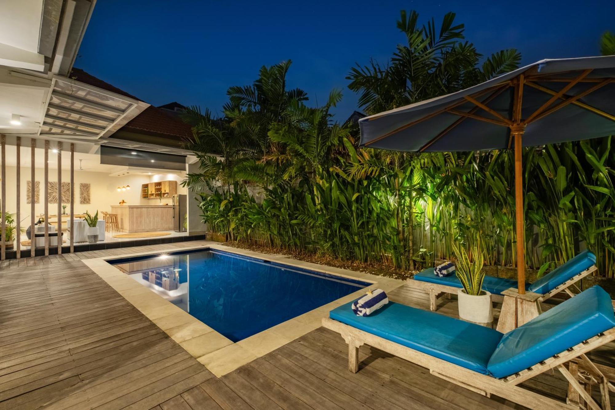 ☆ Villa Larissa ☆ Seminyak 2Br Pool Kuta Petitenget Exterior foto